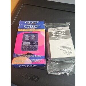 CITIZEN ED-9500 128gb Electronic Diary Organizer Open Box New